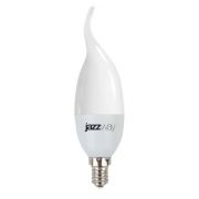 Лампа светодиодная PLED-SP 9Вт CA37 свеча на ветру 3000К тепл. бел. E14 820лм 175-265В JazzWay 2859518A