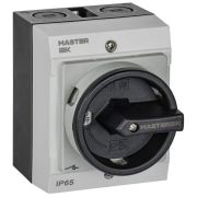 Переключатель кулачковый 16А (сх. 90) в боксе закрытая рукоятка IEK MI-CS21-016-090