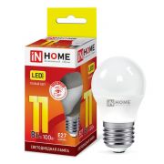 Лампа светодиодная LED-ШАР-VC 11Вт шар 3000К тепл. бел. E27 1050лм 230В IN HOME 4690612020600