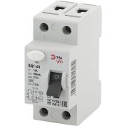 Выключатель дифференциального тока (УЗО) 1P+N 16А 100мА ВД1-63 Pro NO-902-72 ЭРА Б0031911